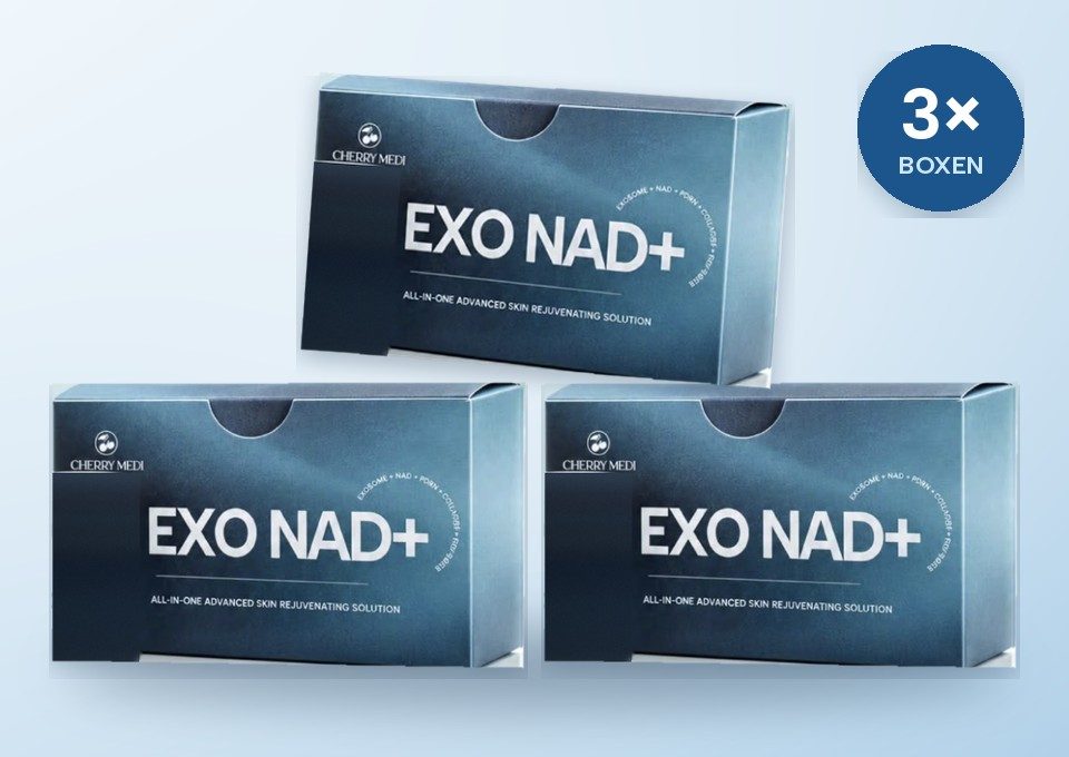 Drei EXO NAD+ Boxen